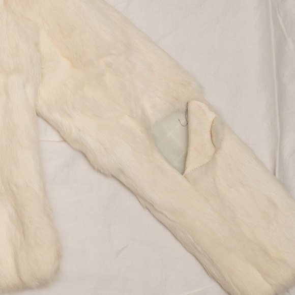 Reversible Seduction Rabbit Fur Coat - Picture 5 of 5